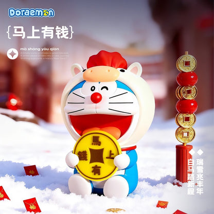 【洛克空間】現貨 哆啦A夢 公仔香薰 小叮噹 哆啦a夢 開心如意 招財進寶 財神爺 招財貓 禮物 Doraemon 商品圖片 2