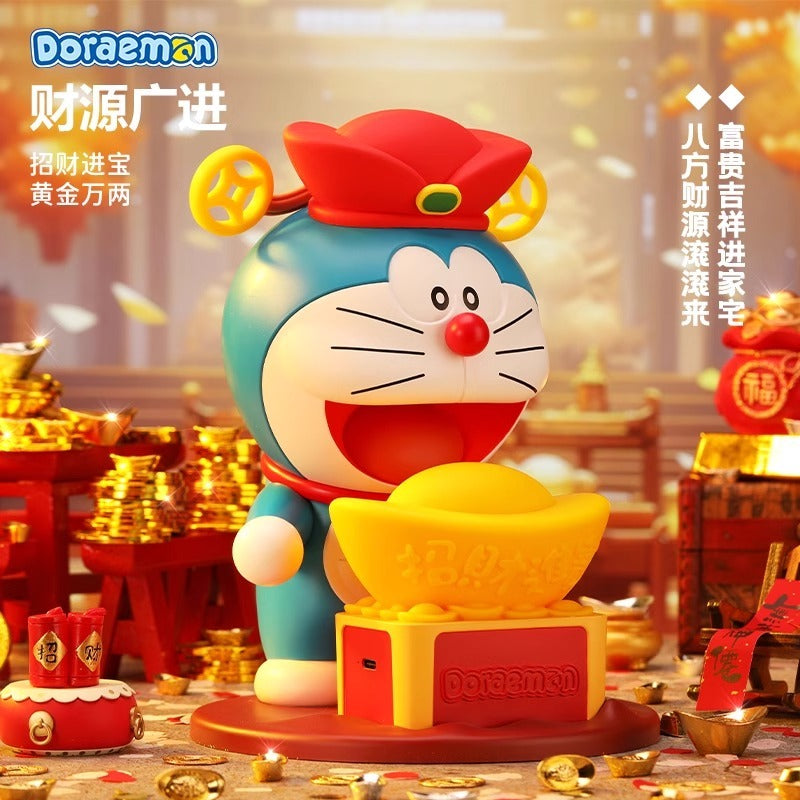 【洛克空間】現貨 哆啦A夢 大擺件夜燈 財神爺 牀頭燈 小叮當 招財 裝飾燈 小叮噹 氛圍燈 哆啦a夢 小夜燈 商品圖片 2