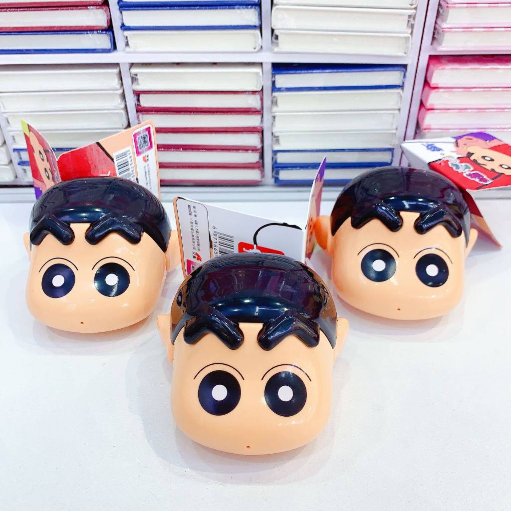 【魔卡丘】正版 蠟筆小新 水槍 玩具 整蠱 大頭小新 夏日 療愈解壓 趣味擺件 新之助 送禮 商品圖片 2