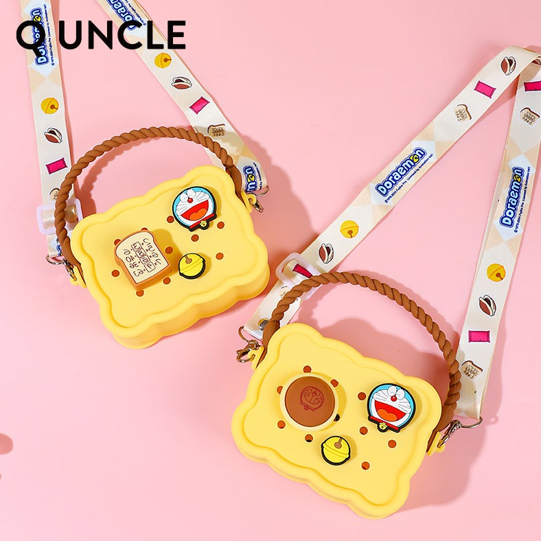 【Q UNCLE】正版現貨 哆啦A夢 DIY手提方包 零錢包 包包 硬幣包 耳機包 吊飾 小叮噹 掛件 哆啦a夢 收納包 商品圖片 2