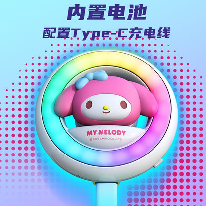 【香百川】正版現貨 三麗鷗 氛圍燈 節奏燈 汽車出風口香薰 庫洛米 美樂蒂 汽車 擺件 飾品 出風口 商品圖片 2