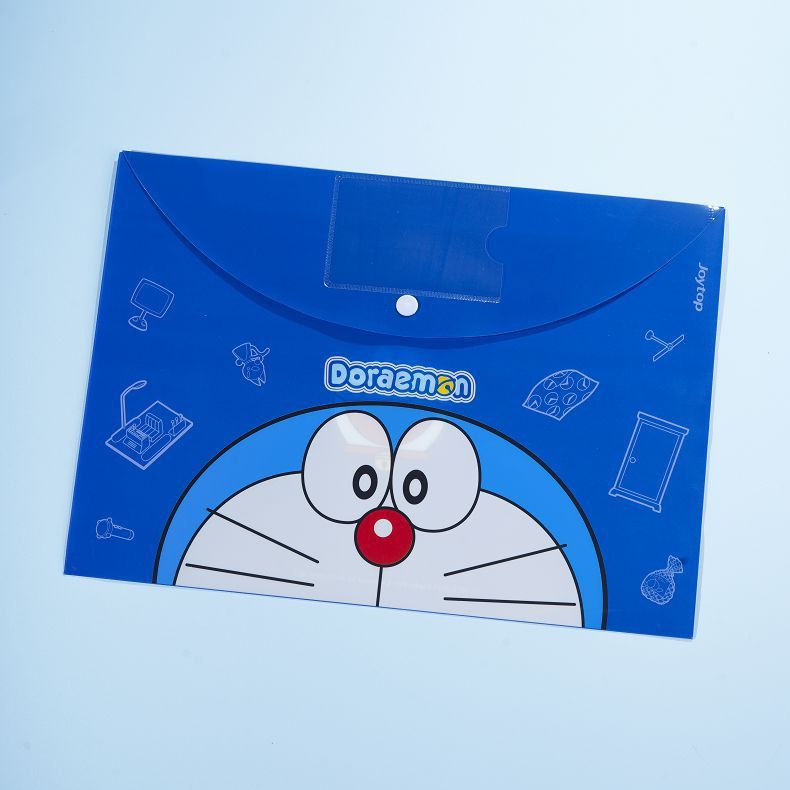 【香港悅木】正版現貨 哆啦A夢 A4文件袋 文件夾 資料夾 文具 資料袋 送禮 小叮噹 商品圖片 2