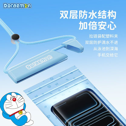 【洛克空間】現貨 哆啦A夢 防水袋 手機袋 水下拍照 大尺寸 適配99%手機 送禮 小叮噹 商品圖片 2