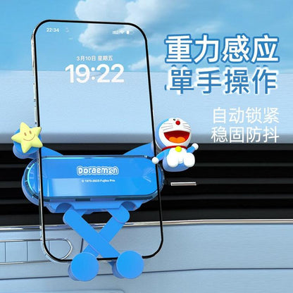 【香百川】正版 哆啦A夢 手機支架 汽車支架 車用手機支架 送禮 小叮噹 商品圖片 2