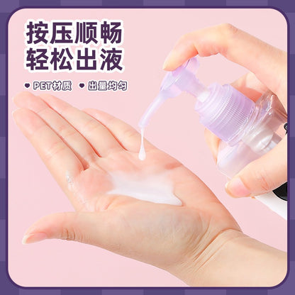 【包包寶】正版 三麗鷗 分裝瓶 按壓式沐浴露瓶 洗髮水洗潔精分裝瓶 空瓶 便攜小乳液瓶子 送禮 商品圖片 2