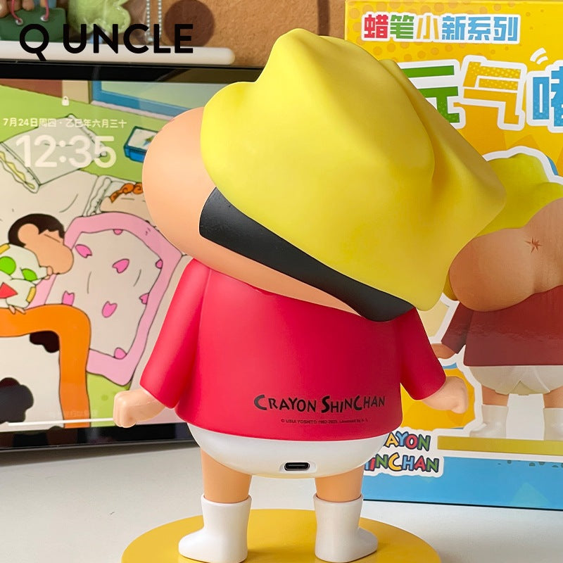 【Q UNCLE】正版現貨 蠟筆小新 褲頭小新 拍拍燈 牀頭燈 新之助 夜燈 療癒 禮物 聖誕 交換禮物 商品圖片 3