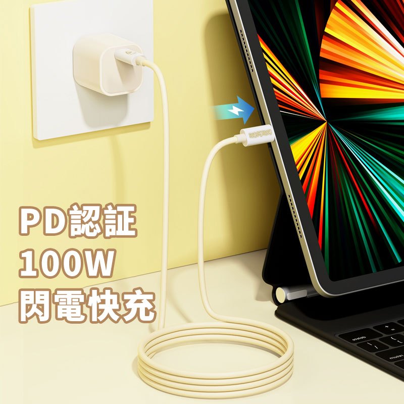 【洛克空間】正版現貨 蠟筆小新 雙頭快充線 亮金款 蘋果15 充電線 數據線 蘋果 type-c USB 快充 新之助 商品圖片 3