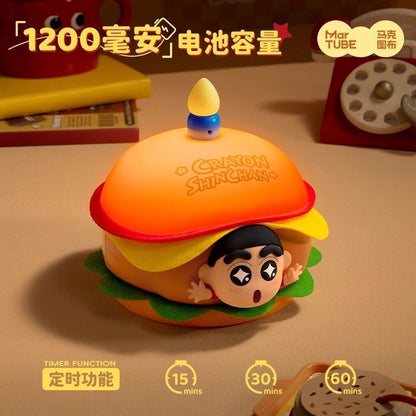 【馬克圖布】現貨 蠟筆小新 漢堡燈 小夜燈 生日禮物 禮盒包裝 新之助 商品圖片 3