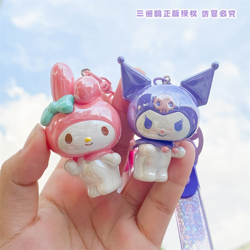 【超逗熊】現貨 三麗鷗 鑰匙圈 鑰匙扣 庫洛米 幻彩系列 包包 掛件 吊飾 送禮 美樂蒂 商品圖片 3