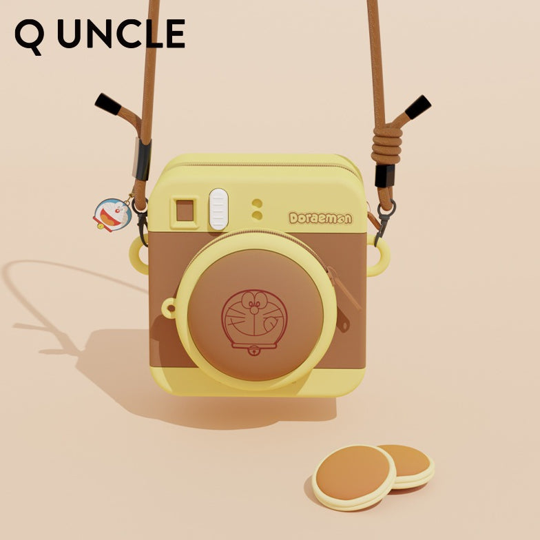【Q UNCLE】正版現貨 哆啦A夢 硅膠相機包 零錢包 包包 硬幣包 耳機包 吊飾 小叮噹 哆啦a夢 收納包 商品圖片 3