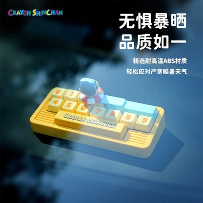 【洛克空間】現貨 蠟筆小新 停車號碼牌 臨時停車 挪車牌 移車牌 擺件 新之助 暫停牌 停車牌 汽車用品 號碼牌 商品圖片 3