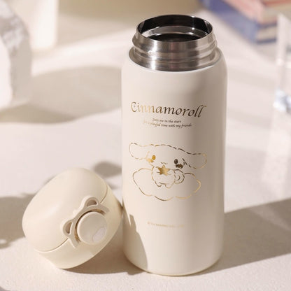 【杯具熊】正版 三麗鷗 星星大耳狗 保溫杯 保溫瓶 水杯 水壺 350ml 韓國品牌 杯具熊 316不鏽鋼 商品圖片 3