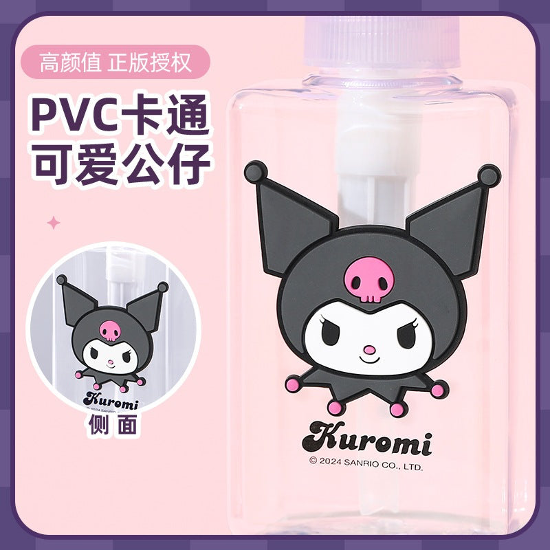 【包包寶】正版 三麗鷗 分裝瓶 按壓式沐浴露瓶 洗髮水洗潔精分裝瓶 空瓶 便攜小乳液瓶子 送禮 商品圖片 3
