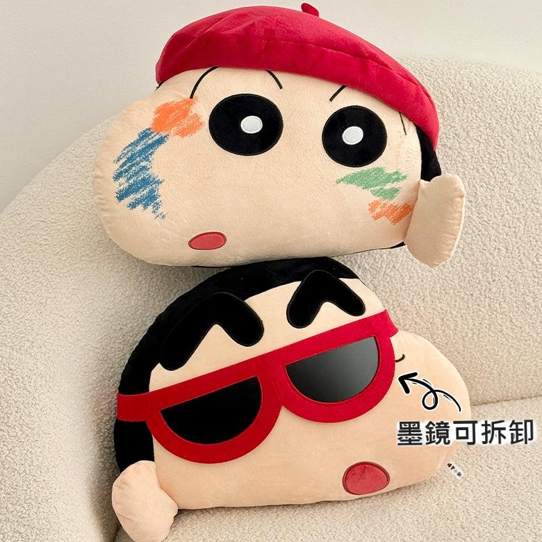 【漫貓】現貨 蠟筆小新 大頭公仔 擺件 抱枕 靠枕 新之助 送禮 商品圖片 3