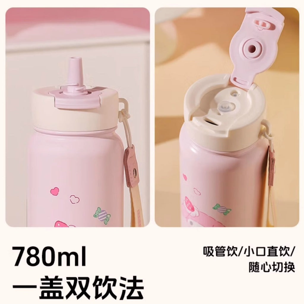【杯具熊】正版 三麗鷗 美樂蒂  保溫杯 保溫瓶 水杯 水壺 韓國品牌 杯具熊 送禮 316高級材質 商品圖片 3