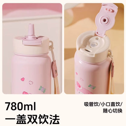 【杯具熊】正版 三麗鷗 美樂蒂  保溫杯 保溫瓶 水杯 水壺 韓國品牌 杯具熊 送禮 316高級材質 商品圖片 3