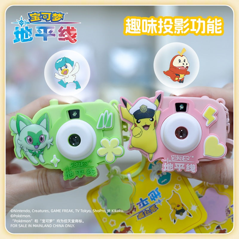 【冉紅】正版現貨 寶可夢 鑰匙扣 鑰匙圈 投影相級系列 皮卡丘 耿鬼 鑰匙鏈小掛件 包包掛飾 吊飾  送禮 商品圖片 3