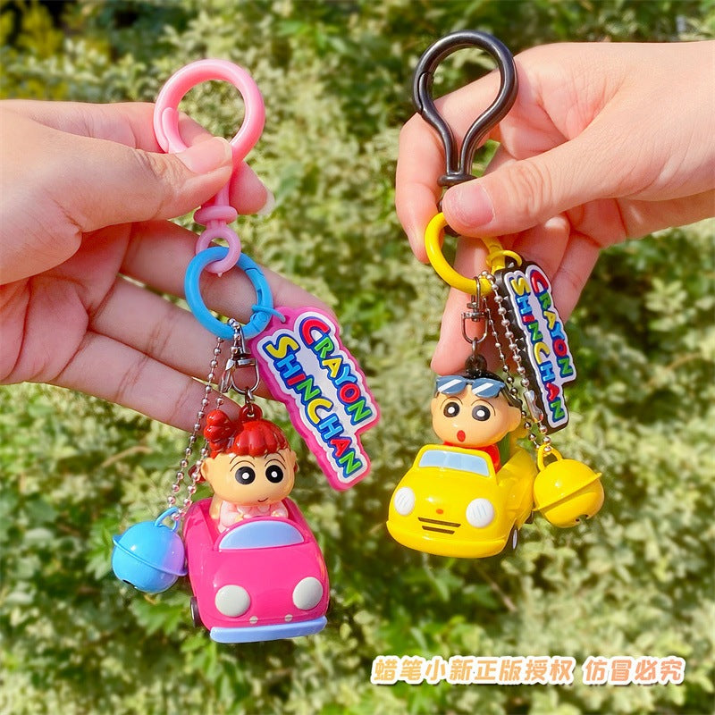 【冉紅】正版現貨 蠟筆小新 旅行小車系列 鑰匙圈 鑰匙扣 掛件 掛飾 吊飾 揹包 機車 新之助 商品圖片 3