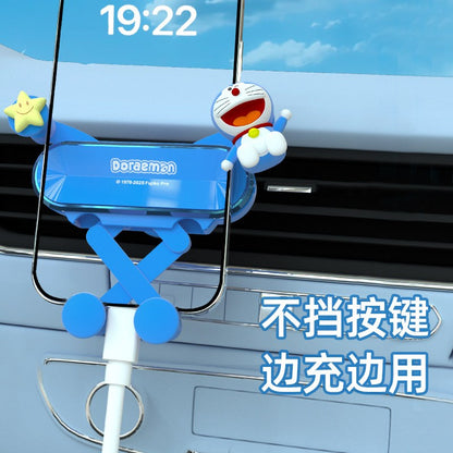 【香百川】正版 哆啦A夢 手機支架 汽車支架 車用手機支架 送禮 小叮噹 商品圖片 3