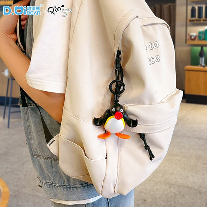 【超逗熊】正版 Pingu 鑰匙圈 鑰匙扣 掛件 吊飾 拉條公仔 送禮 商品圖片 3