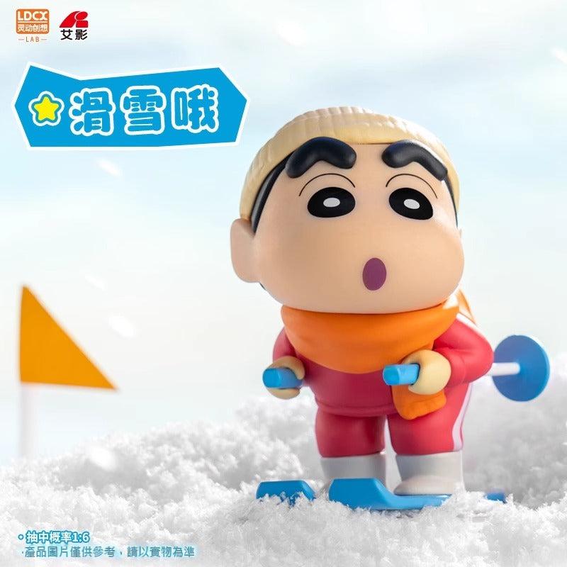 【靈動創想】現貨 蠟筆小新 趣味六六系列盲盒 桌面擺件 書桌 裝飾 新之助 睡衣小新 雨衣小新 送禮 商品圖片 3