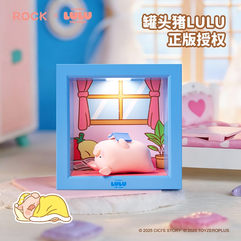 【洛克空間】現貨 lulu豬 相框小夜燈 夜燈 送禮 商品圖片 3