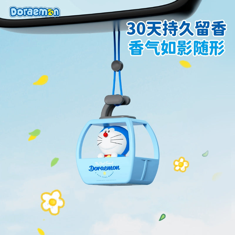 【洛克空間】現貨 哆啦A夢 遊覽車掛件 包包吊飾 車掛香薰 小叮噹 汽車 機車 裝飾 香水 哆啦a夢 擺件 商品圖片 3