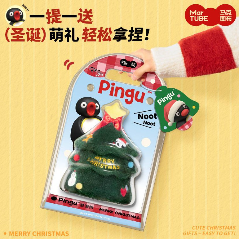 【馬克圖布】現貨 Pingu 聖誕樹 公仔 擺件 送禮 企鵝 伴手禮 商品圖片 3