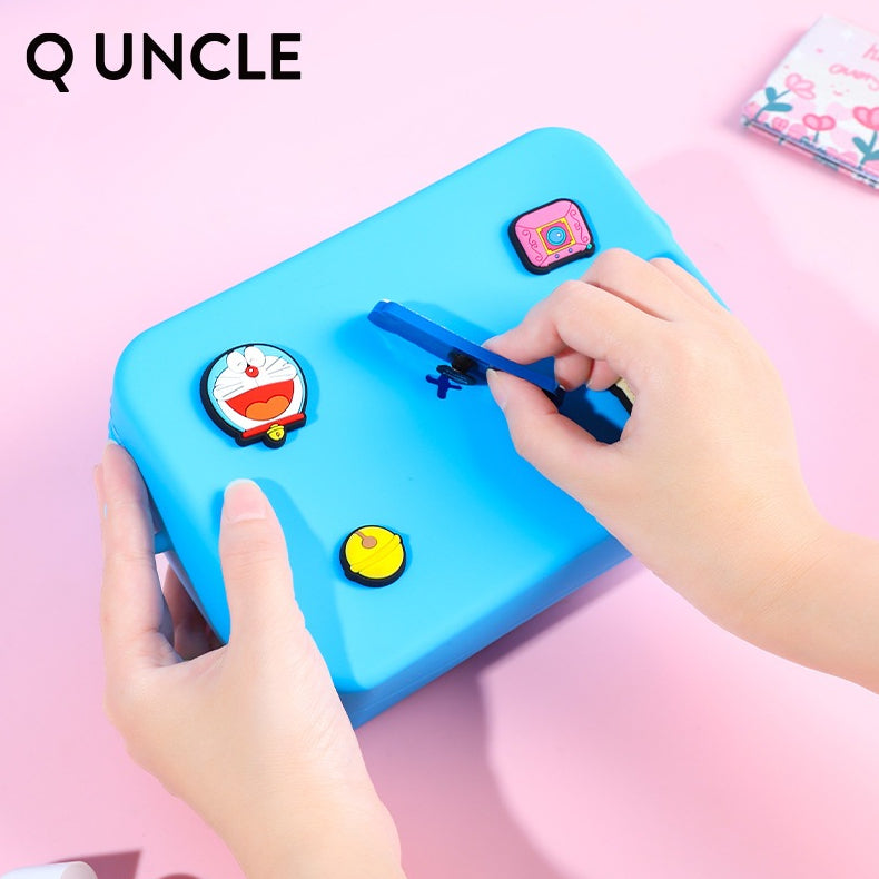 【Q UNCLE】正版現貨 哆啦A夢 DIY盒子手機包 零錢包 包包 硬幣包 耳機包 小叮噹 掛件 哆啦a夢 收納包 商品圖片 3