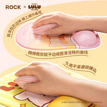 【洛克空間】現貨 lulu豬 滑鼠墊 鼠標墊 3D 桌墊 加厚防滑人體工學 送禮 商品圖片 3