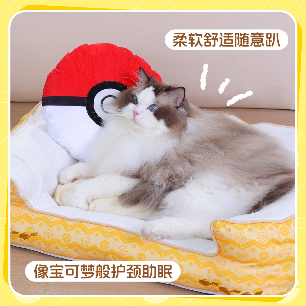 【覓嗷】正版現貨 寶可夢 抱枕 寵物 玩具 耐撕咬 送禮 精靈球 7-11同款 商品圖片 3