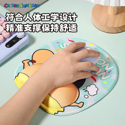 【洛克空間】正版現貨 蠟筆小新 硅膠滑鼠墊 鼠標墊 桌墊 辦公桌墊 防滑墊 新之助 商品圖片 3