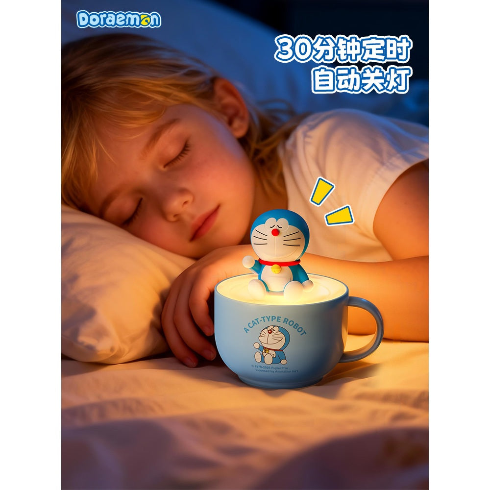 【洛克空間】現貨 哆啦A夢 下午茶 小夜燈 氛圍燈 牀頭燈 燈具 送禮 小叮噹 商品圖片 3