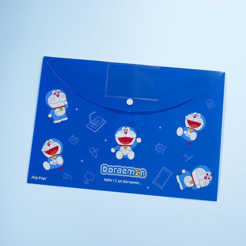 【香港悅木】正版現貨 哆啦A夢 A4文件袋 文件夾 資料夾 文具 資料袋 送禮 小叮噹 商品圖片 3