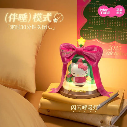 【馬克圖布】現貨 KT貓 三麗鷗 聖誕許願燈 小夜燈 拍拍燈 聖誕禮物 送禮 商品圖片 3