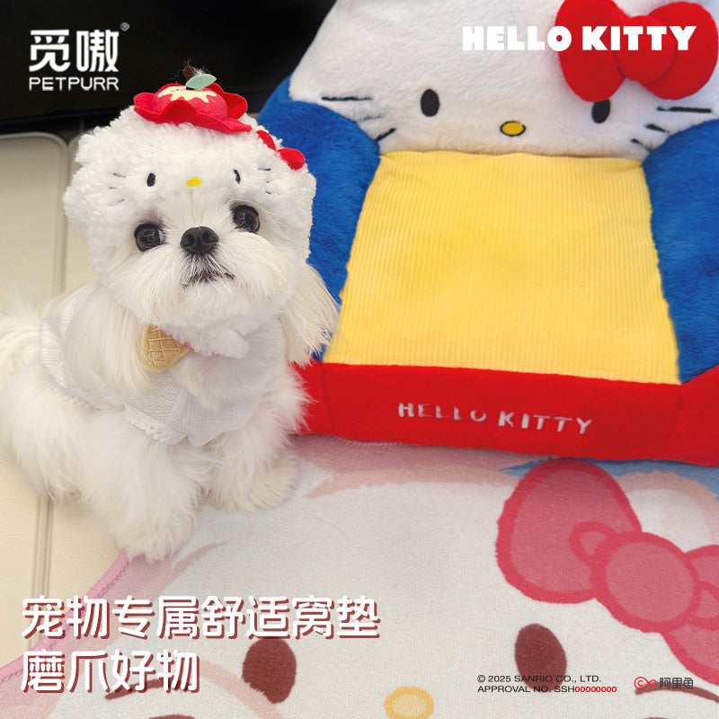 【覓嗷】正版現貨 三麗鷗 寵物抓板 貓抓板 貓抓墊 狗狗進門地墊 KT貓 送禮 商品圖片 3