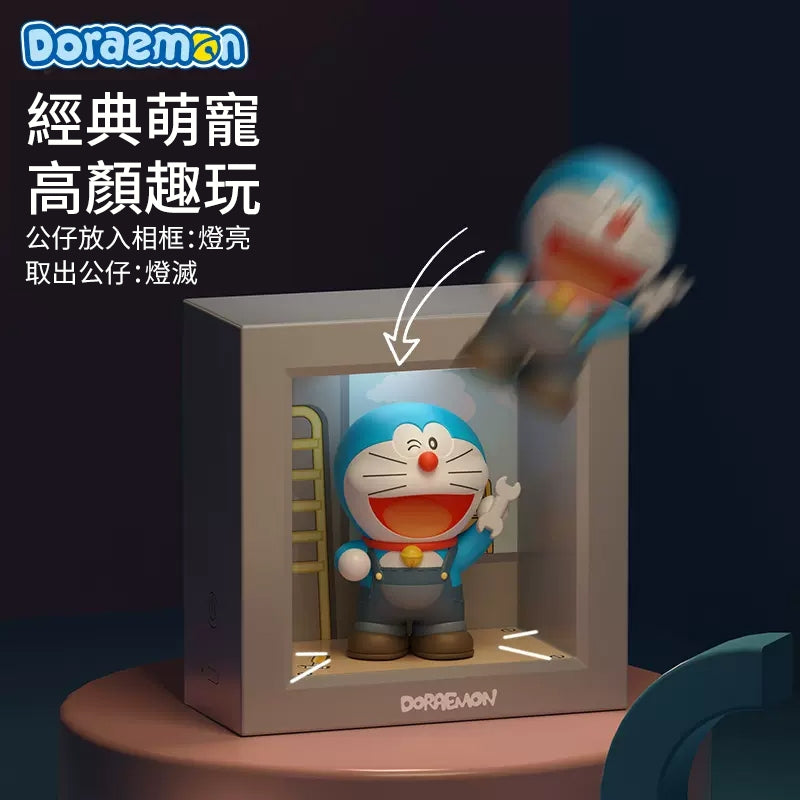 【洛克空間】現貨 哆啦A夢 職業系列夜燈 禮物 小叮噹 運動員 畫家 宇航員 工程師 醫生 警察 哆啦a夢 小夜燈 商品圖片 4