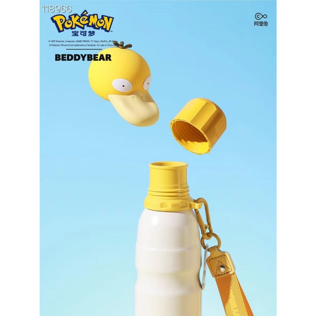 【杯具熊】正版 寶可夢 Pokemon 可達鴨 保溫杯 獎品 水杯 男女款 精靈球 韓國品牌 商品圖片 4