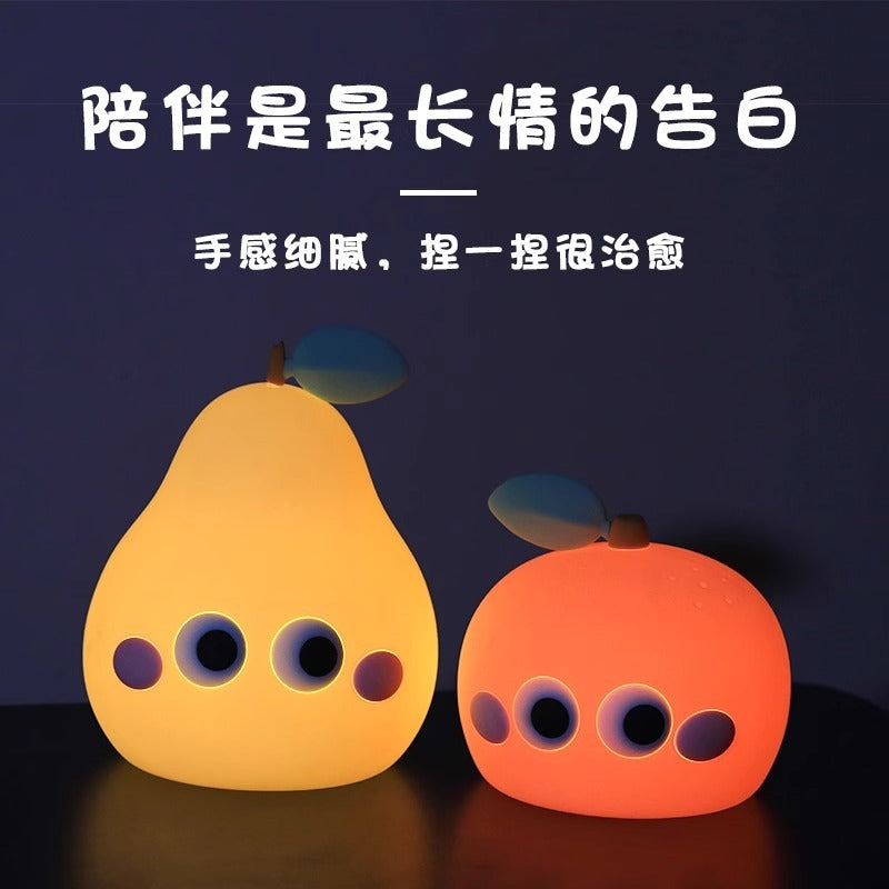 【現貨】大吉大利 療癒 拍拍燈 LED小夜燈 氛圍燈 禮物 手機支架 矽膠充電 商品圖片 4