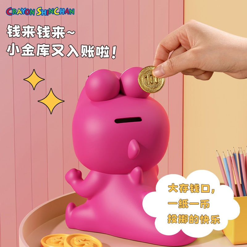 【洛克空間】現貨 蠟筆小新 存錢罐 零錢罐 cos系列 手機支架 大公仔 存錢筒 撲滿 新之助 房間裝飾 商品圖片 4