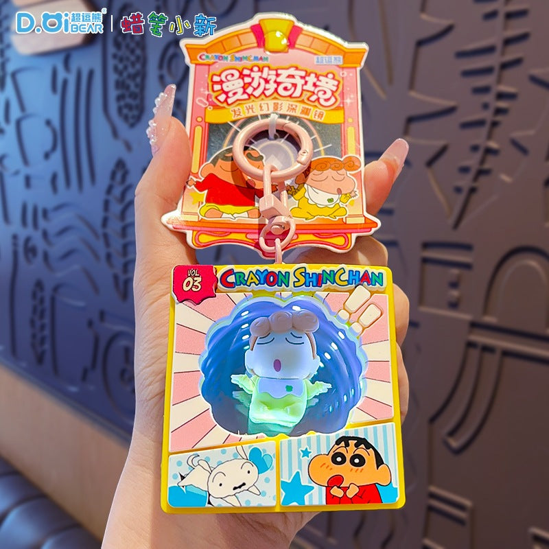 【超逗熊】現貨 蠟筆小新 鑰匙圈 漫遊星際 鑰匙扣 吊飾 掛飾 新之助 送禮 商品圖片 4
