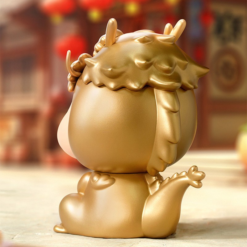 【52TOYS】現貨 蠟筆小新 龍的傳人 金龍送財 公仔 擺件 送禮 新之助 商品圖片 4