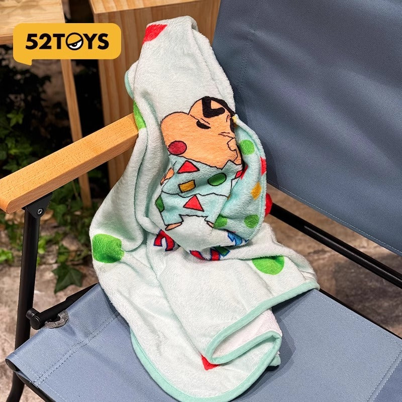 【52TOYS】絕版現貨 蠟筆小新 帽子睡毯 可收納 毛毯 空調被 被子 睡衣小新 高顏值 送禮 小白 新之助 商品圖片 4