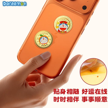 【洛克空間】現貨 哆啦A夢 手機貼 黃金貼 萬能貼 送禮 小叮噹 財神爺 商品圖片 4