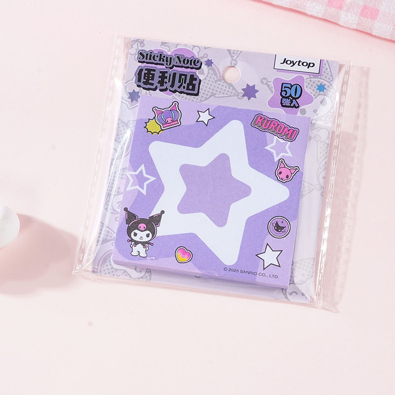 【香港悅木】現貨 三麗鷗 庫洛米 甜心便利貼 備忘錄 文具 貼紙 送禮 商品圖片 4