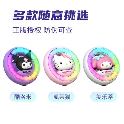 【香百川】正版現貨 三麗鷗 氛圍燈 節奏燈 汽車出風口香薰 庫洛米 美樂蒂 汽車 擺件 飾品 出風口 商品圖片 4