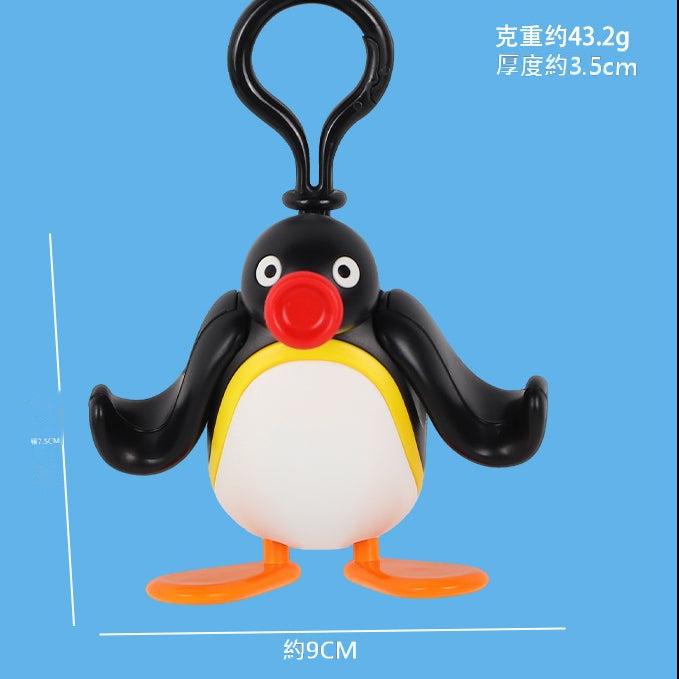【超逗熊】正版 Pingu 鑰匙圈 鑰匙扣 掛件 吊飾 拉條公仔 送禮 商品圖片 4