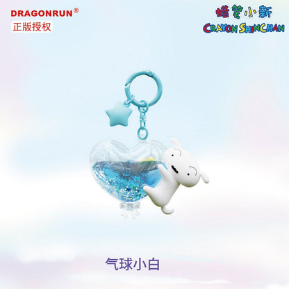 【千寶】正版現貨 蠟筆小新 鑰匙圈 鑰匙扣 掛件 吊飾 第19批 送禮 新之助 阿呆 左衛門 小白 商品圖片 4