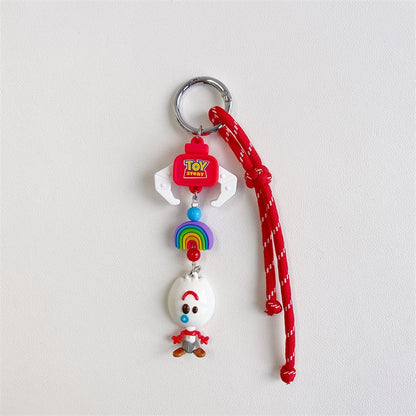 【冉紅】正版現貨 迪士尼 鑰匙圈 鑰匙扣 掛件 吊飾 公仔 送禮 巴斯光年 胡迪 商品圖片 4