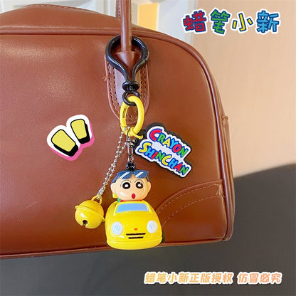 【冉紅】正版現貨 蠟筆小新 旅行小車系列 鑰匙圈 鑰匙扣 掛件 掛飾 吊飾 揹包 機車 新之助 商品圖片 4